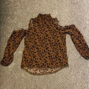 Brown Long Sleeve Dress Shirt
